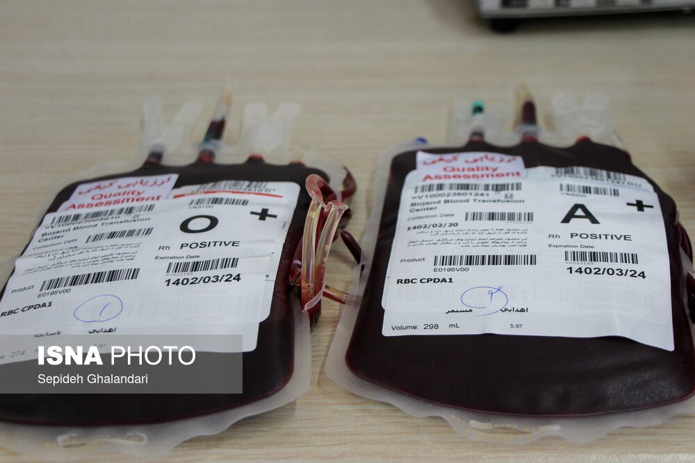 افزایش ذخایر خون در کشور به ۸ روز / نظام مراقبت از خون در ۹۵ درصد بیمارستان‌ها