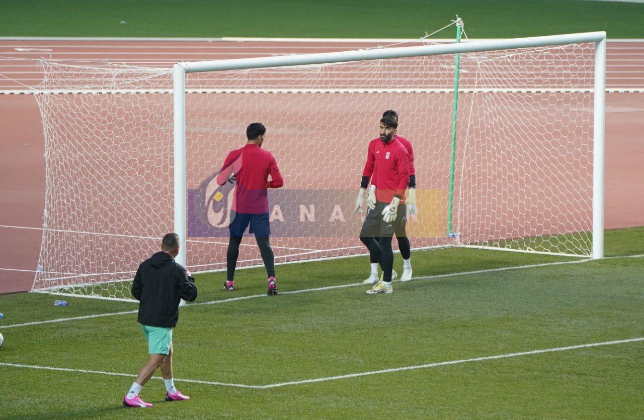 ادعای مسئولان تیم ملی: بیرانوند در تمرین تیم ملی مصدوم نشده است+ تصاویر