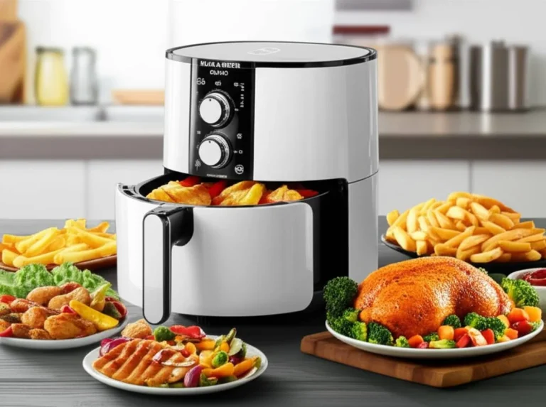 نقد و بررسی سرخ کن بدون روغن بلک اند وایت مدل AG771
