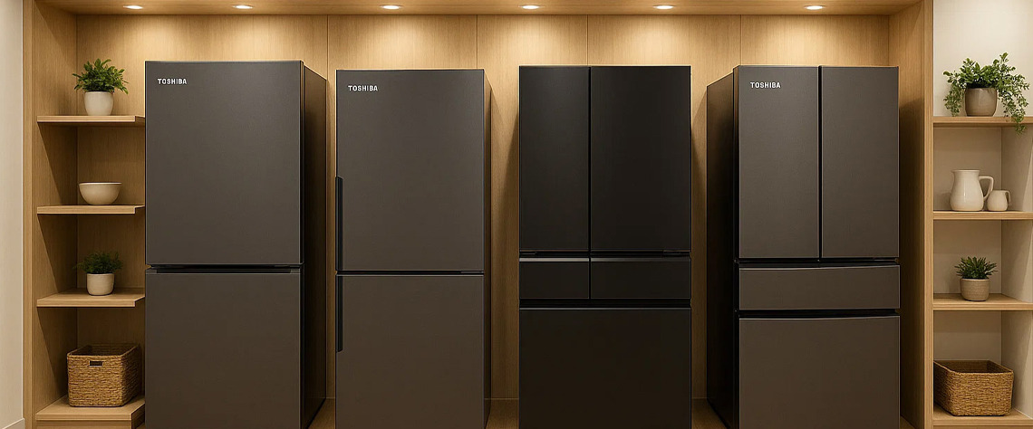 شناخت فناوریهای نوین در یخچال فریزرهای جدید توشیبا