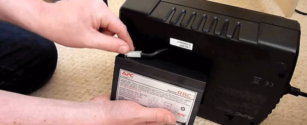 اشتباهات رایج در تعویض باتری یو پی اس