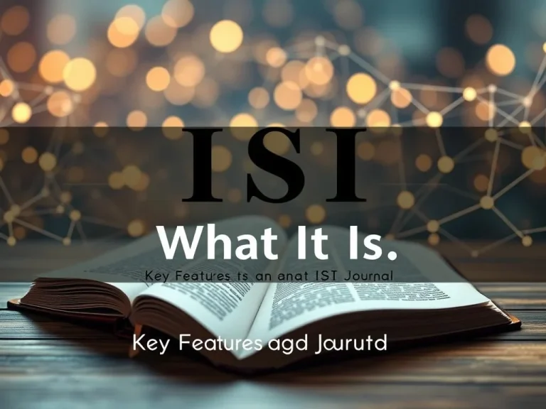 ISI چیست؟ چه ویژگی‌هایی یک مجله را ISI می‌ کند؟